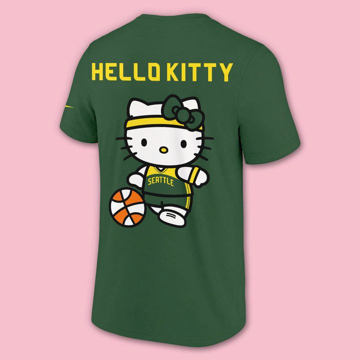 2026 Exclusive T-Shirt Seattle Storm x Hello Kitty!