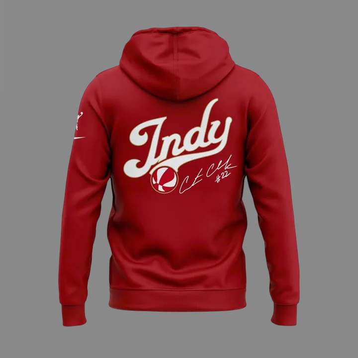2026 Exclusive Caitlin Clark Signatures Print Zip Hoodie. For the Indiana Fever fans