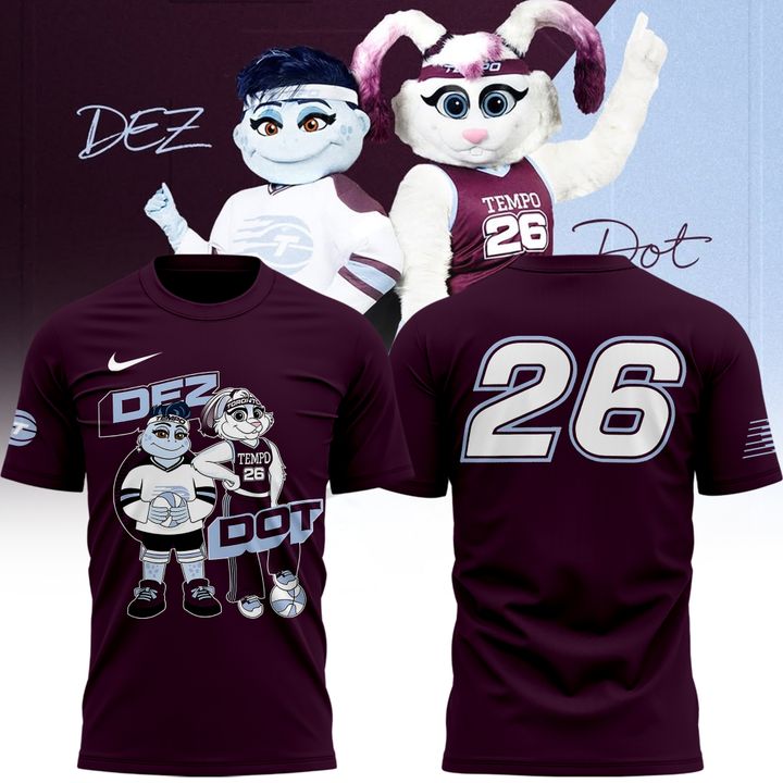 Toronto Tempo Mascots: Dez & Dot Tee