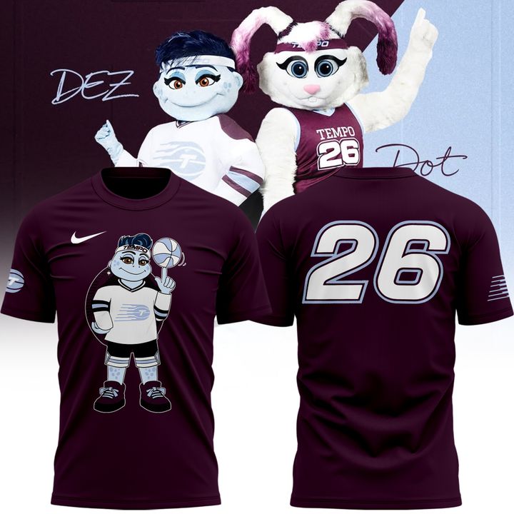 8. Toronto Tempo Mascots: Dez & Dot Tee