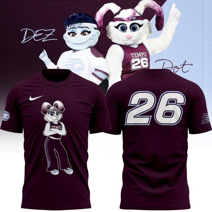 10. Toronto Tempo Mascots: Dez & Dot Tee
