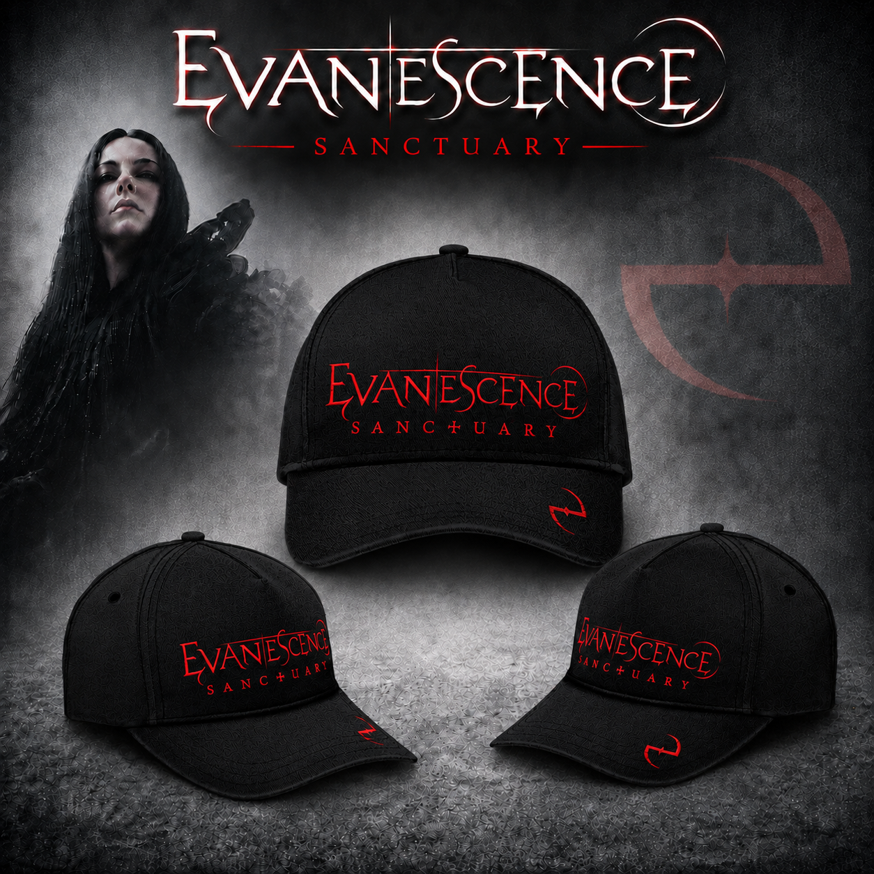 .Evanescence “Sanctuary 2026 World Tour” – Hoodie