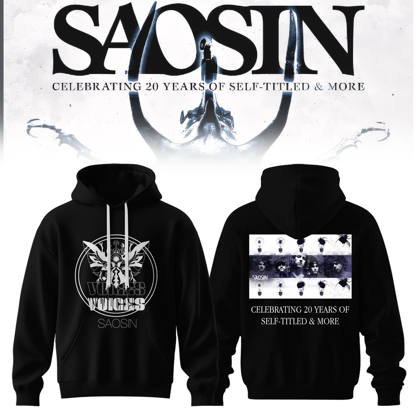 SAOSIN — 20 YEARS OF POST-HARDCORE LEGACY HOODIE