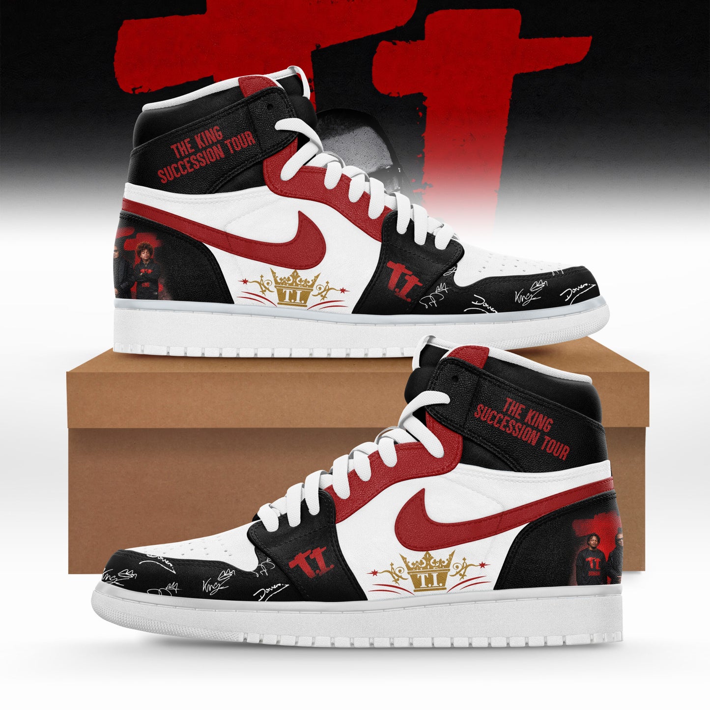 T.I. – THE KING SUCCESSION TOUR SHOES