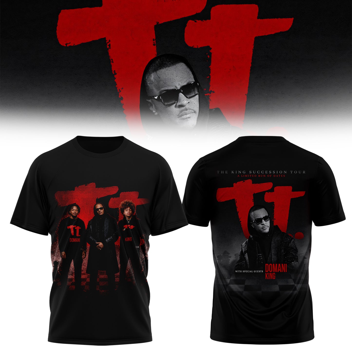 T.I. – THE KING SUCCESSION TOUR T-shirt