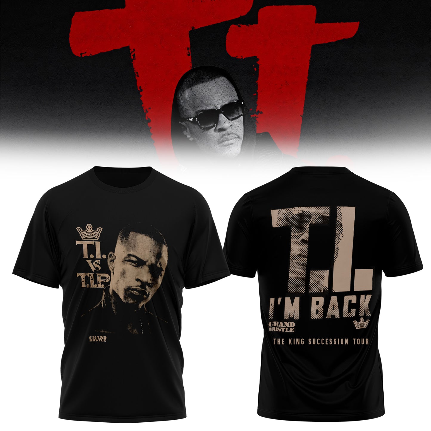 T.I. – THE KING SUCCESSION TOUR T-shirt