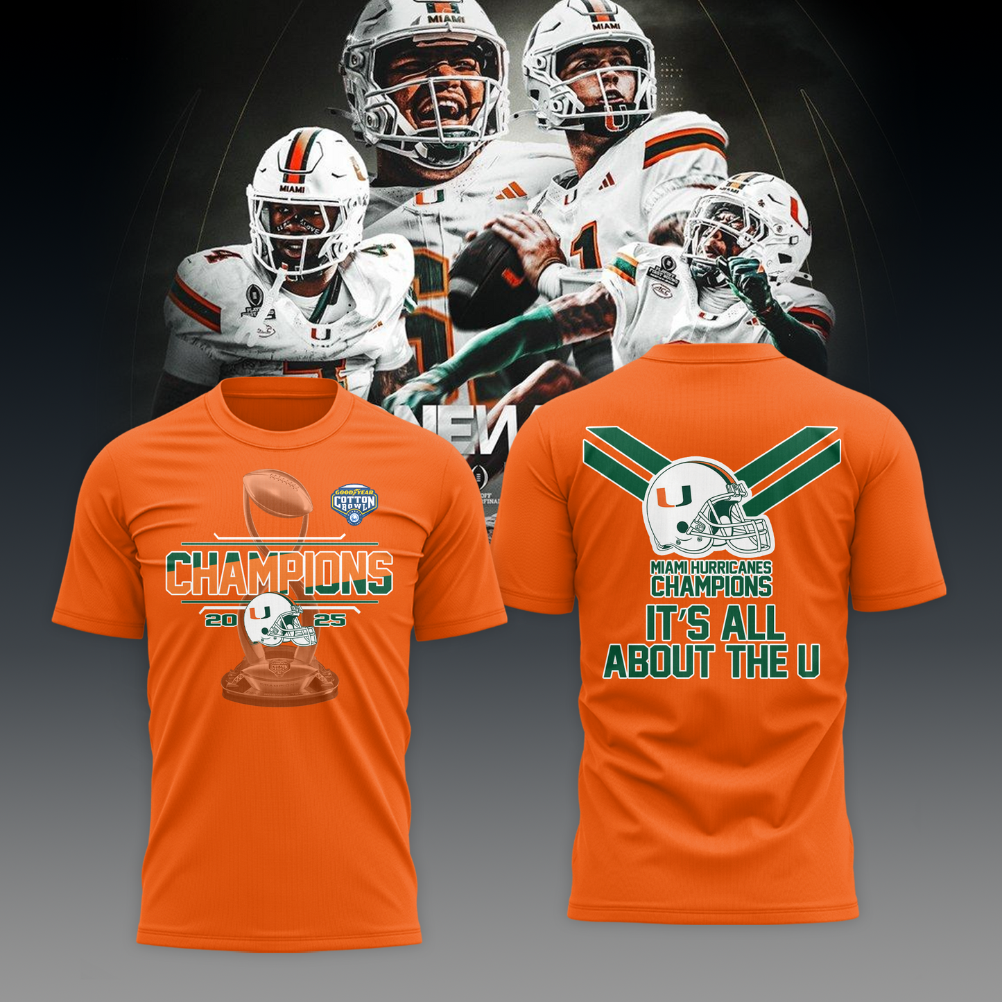 MIAMI 2025 GOODYEAR COTTON BOWL CLASSIC TShirt
