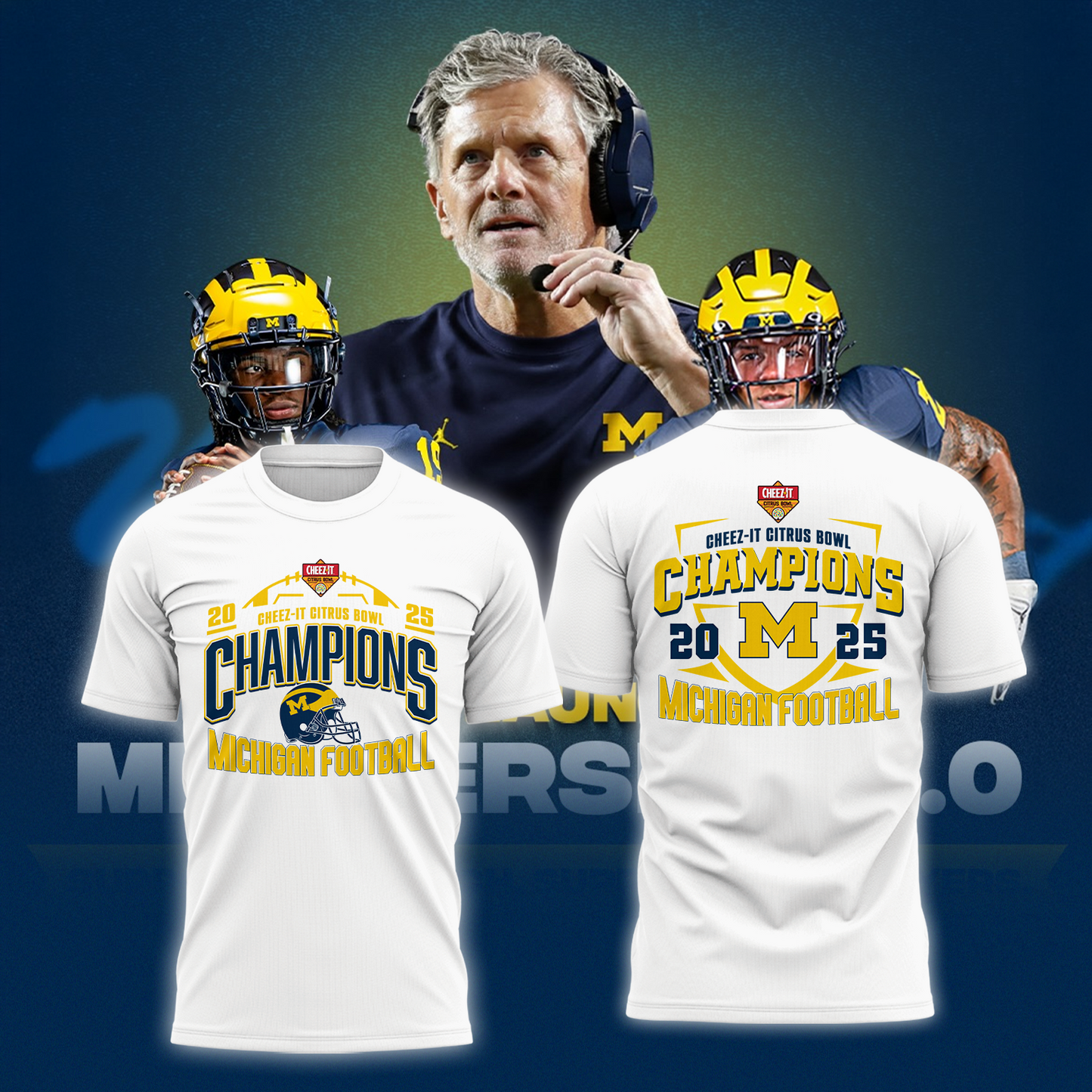 MICHIGAN 2025 CHEEZ-IT CITRUS BOWL Champions Limited Edition