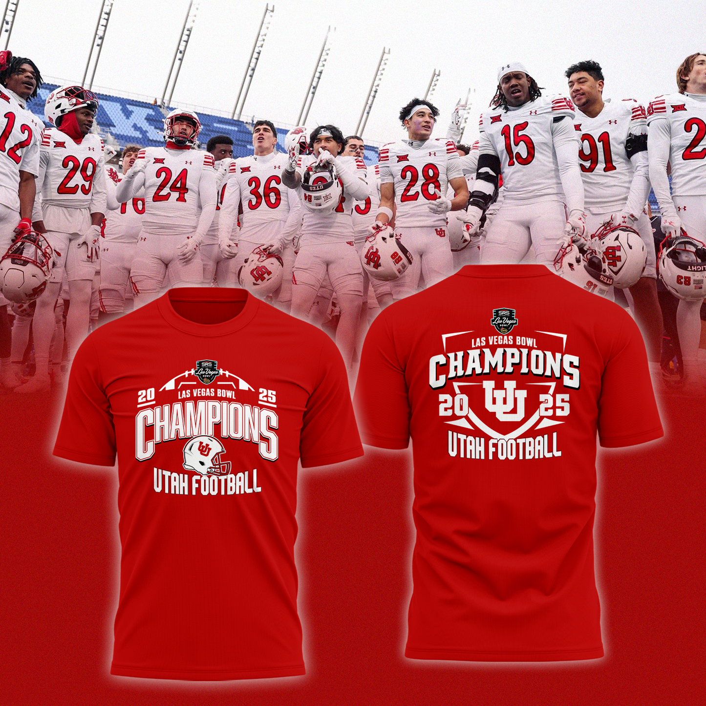 UTAH 2025 SRS DISTRIBUTION LAS VEGAS BOWL Champions Limited Edition