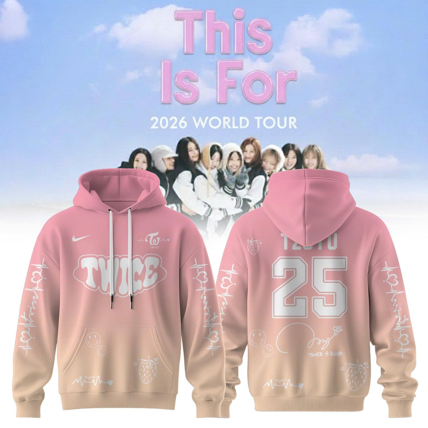 TWICE 2026 WORLD TOUR — “THIS IS FOR” Hoodie Drop!