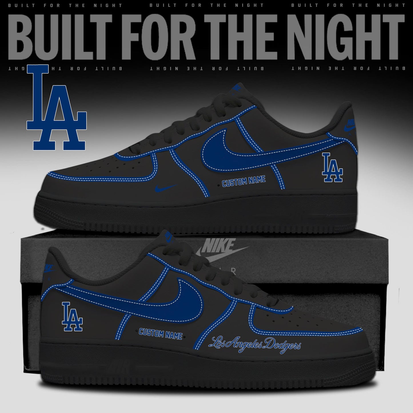 _ LAD 2026 Black Out Limited Edition AF1 Sneakers