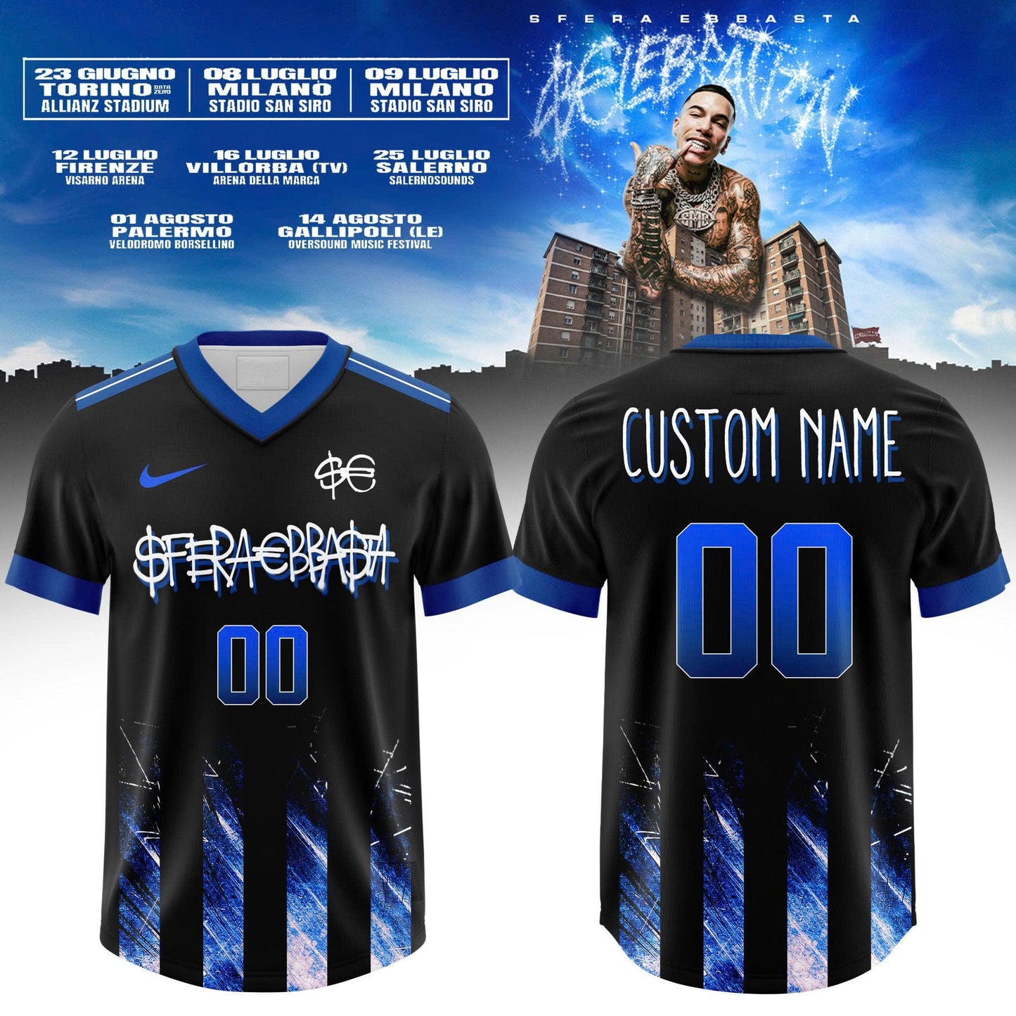 _”$€LEBRAT10N” – Sfera Ebbasta Summer Tour 2026