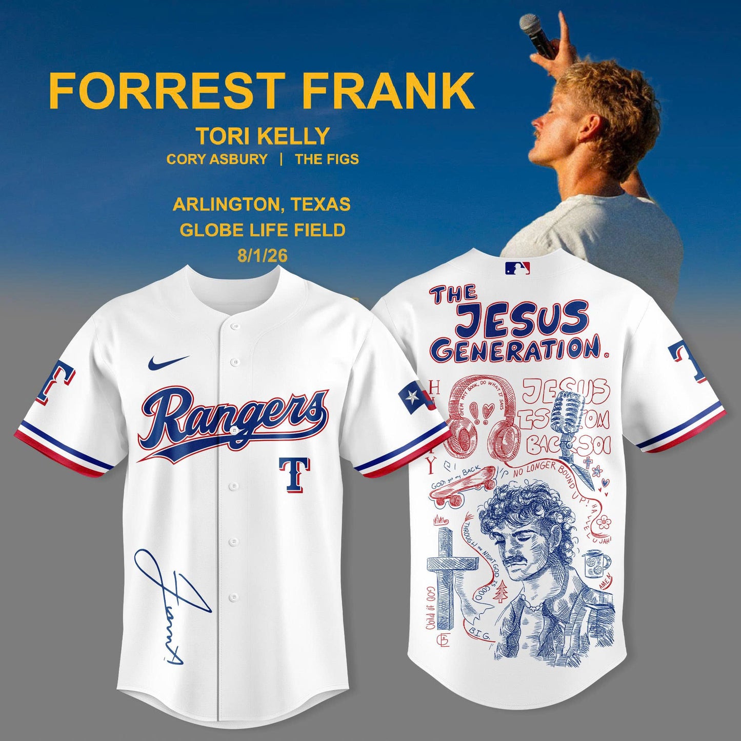 Forrest Frank: The Jesus Generation Tour Limited Jersey