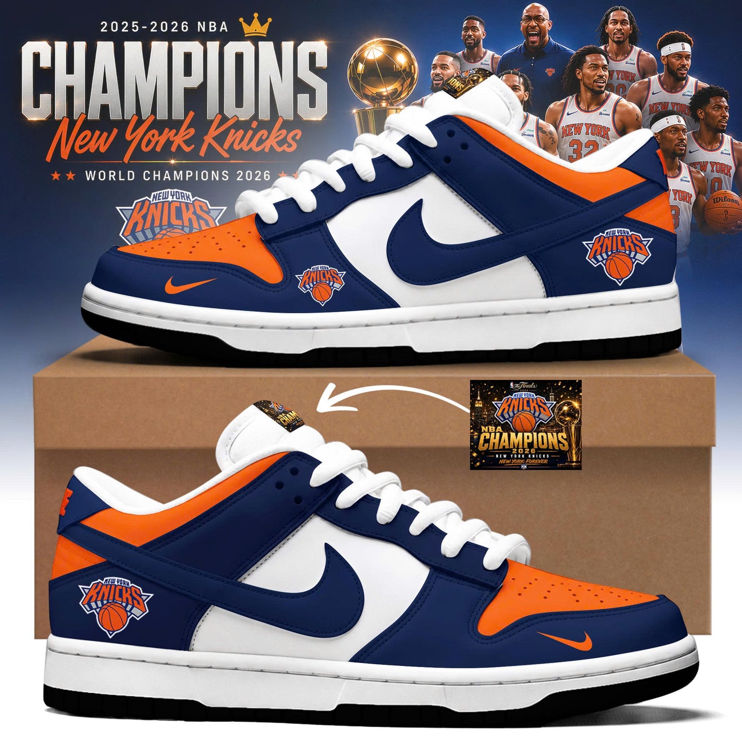 . NYK Shoes Aj1 Low Play offs 2026 Limited Edition + Selling Out Fast v16