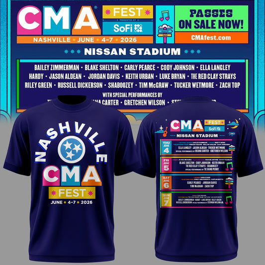 Limited Edition CMA FEST Tshirt 2026