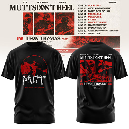 LEON THOMAS — MUTTS DON’T HEEL TOUR TEE