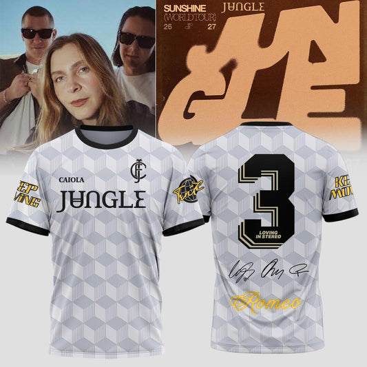 ,,,Jungle – Sunshine World Tour 2026/27 Limited Edition Signature – Jersey (Custom Number)