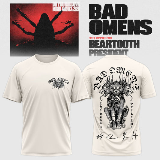 Bad Omens Do You Feel Love Tour TShirt