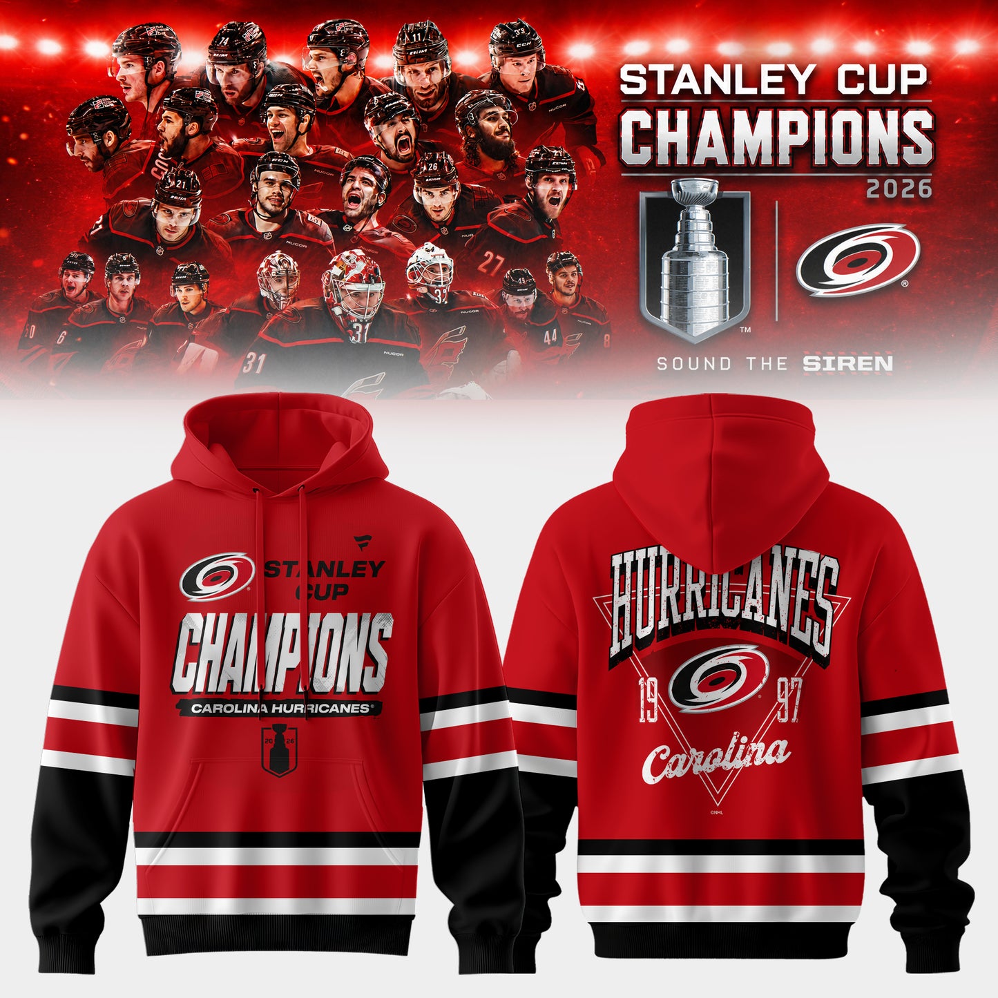 C Hurricanes 2026 Stanley Cup Champions