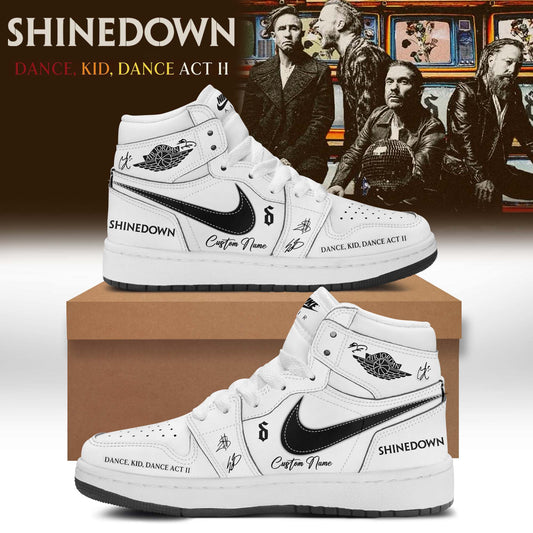 ,,SHINEDOWN “Dance Kid Dance Act II World Tour” 2026 Signed – Shoes 1-5