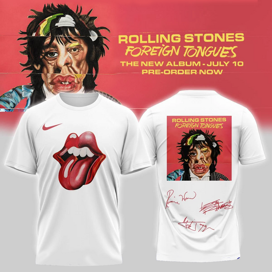 Foreign Tongues World Tour Tshirt — Selling Out Fast