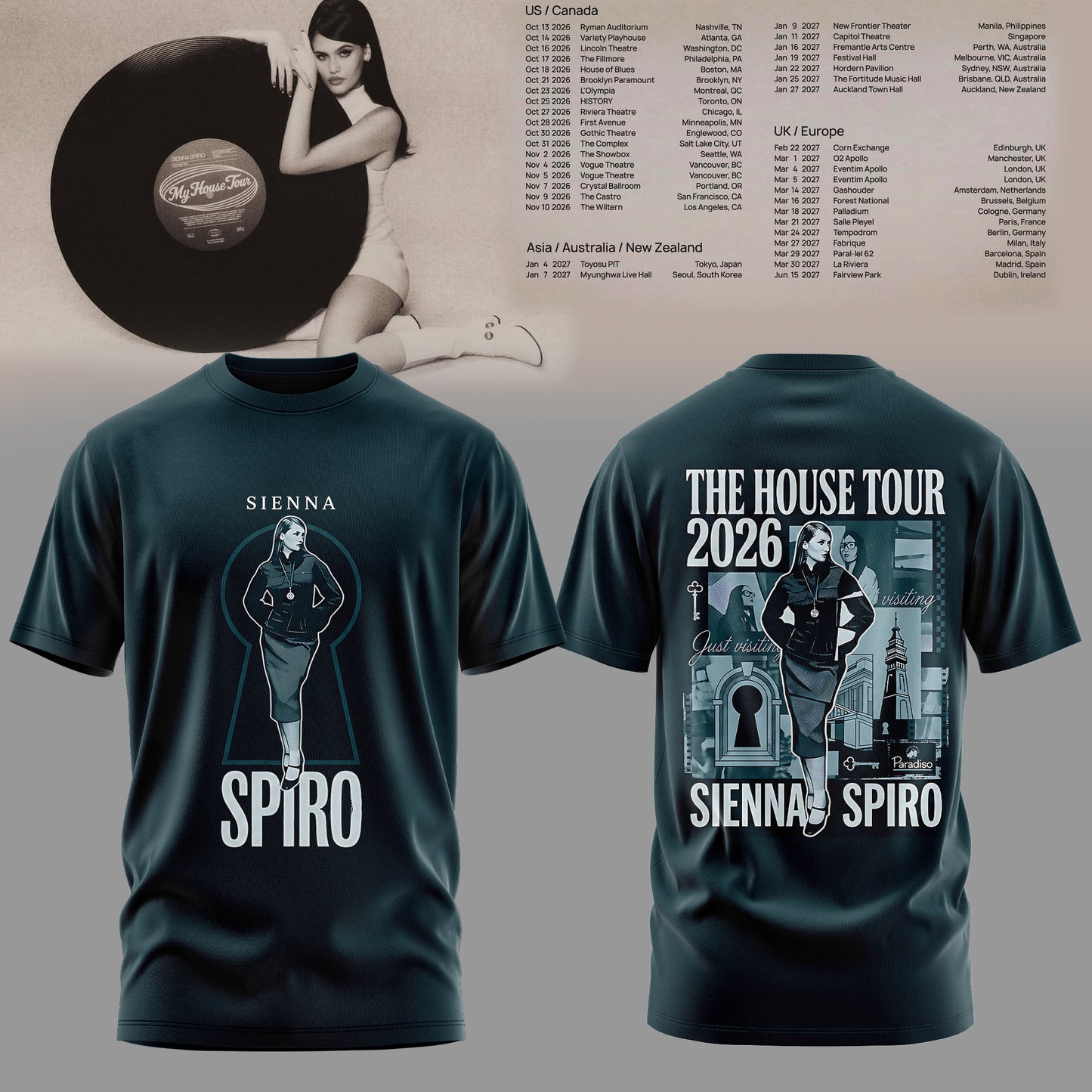 Sienna Spiro – My House Tour T-shirt