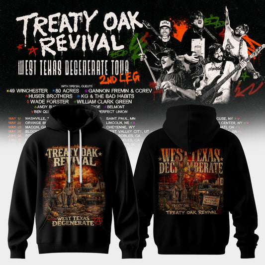 _ West Texas Degenerate Tour 2026 Hoodie