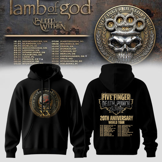 20 Years No Mercy Black Hoodie Edition