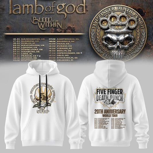 20 Years No Mercy WhiteHoodie Edition