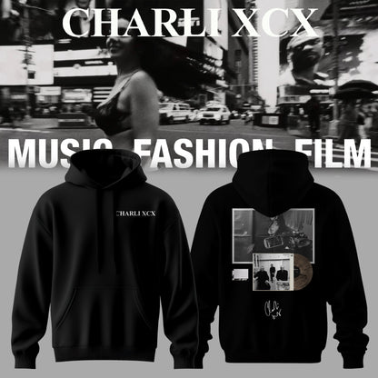 ,Charli_XCX “Album Music, Fashion, Film ” – Hoodie
