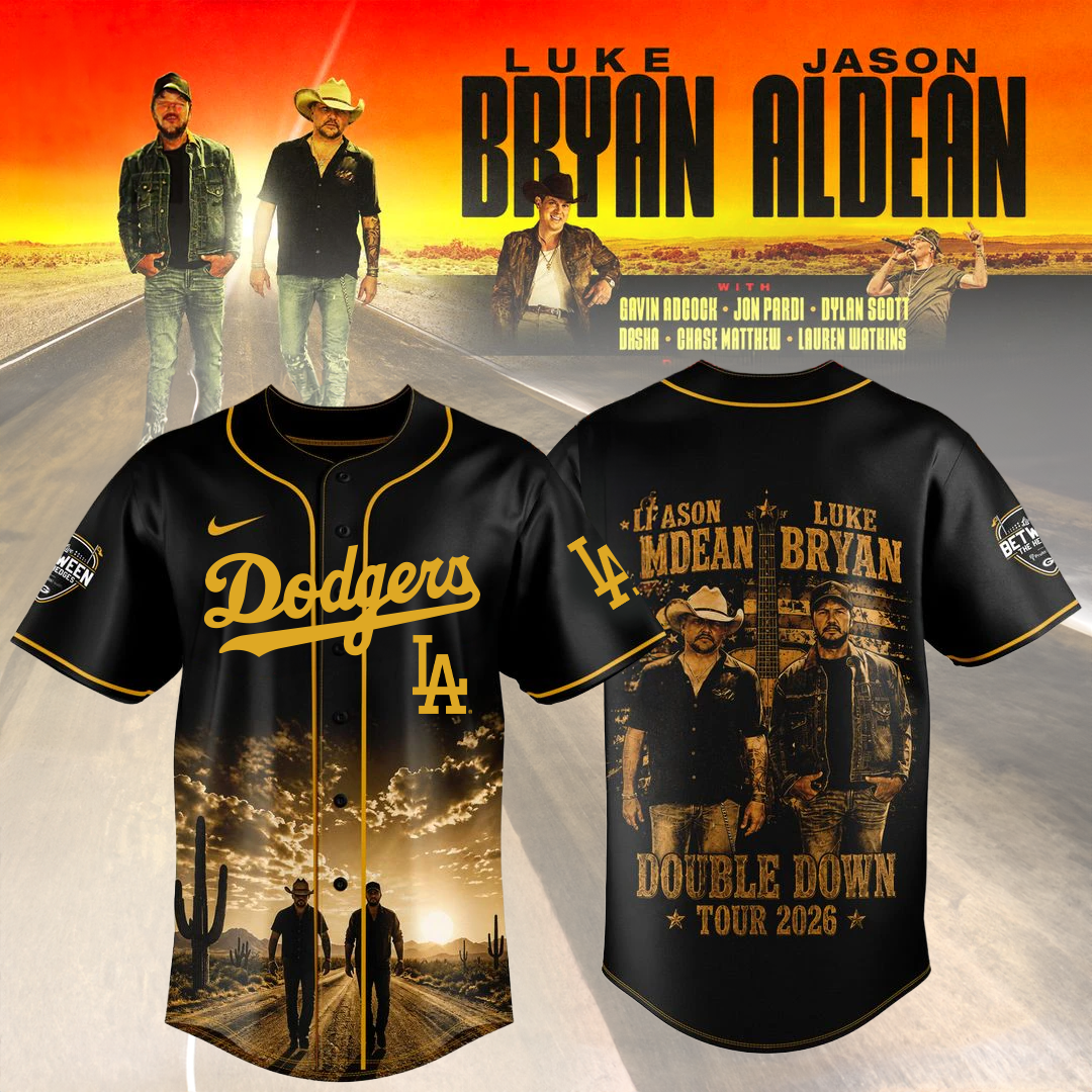 .Baseball x Jason Aldean & Luke Bryan Double Down Tour 2026 Edition Jersey