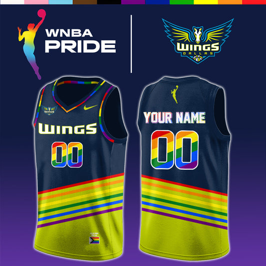 Dallas Wings 2026 WNBA x Pride Day Jersey Limited Edition