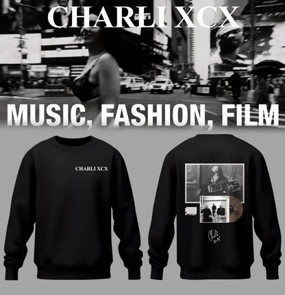 Charli_XCX “Album Music, Fashion, Film ” – Sweatshirt