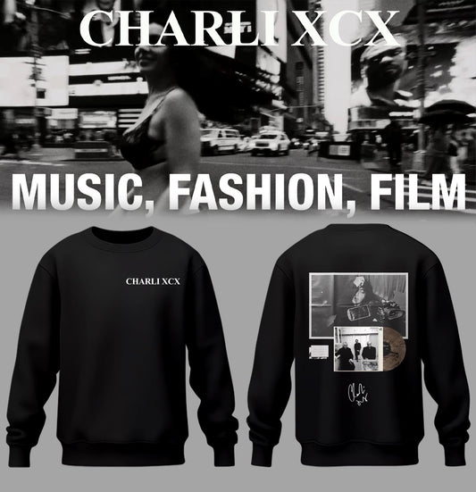 Charli_XCX “Album Music, Fashion, Film ” – Sweatshirt