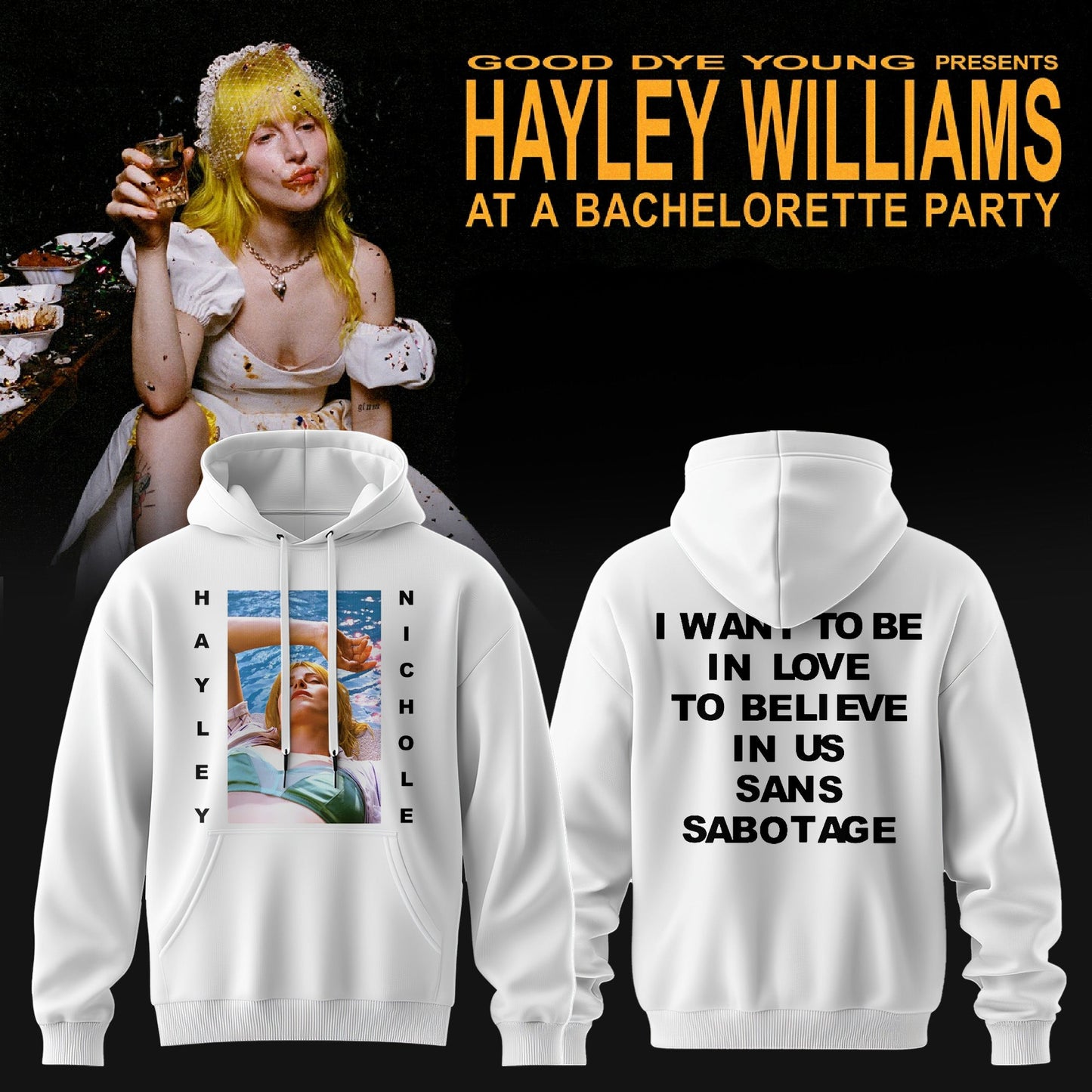 Hayley Williams At A Bachelorette Party Limited Hoodie