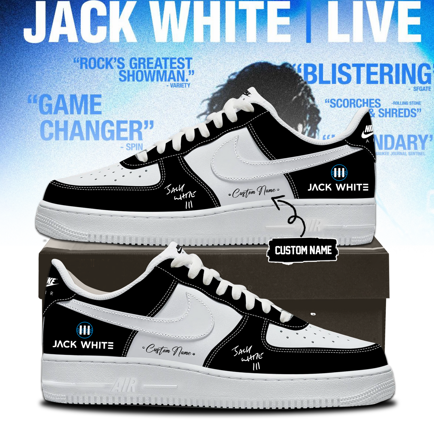 .Jack White Live 2026 Shoes