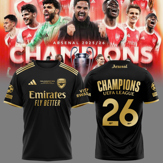 ,,Arsenal Champions League Winners 25/26 Jersey