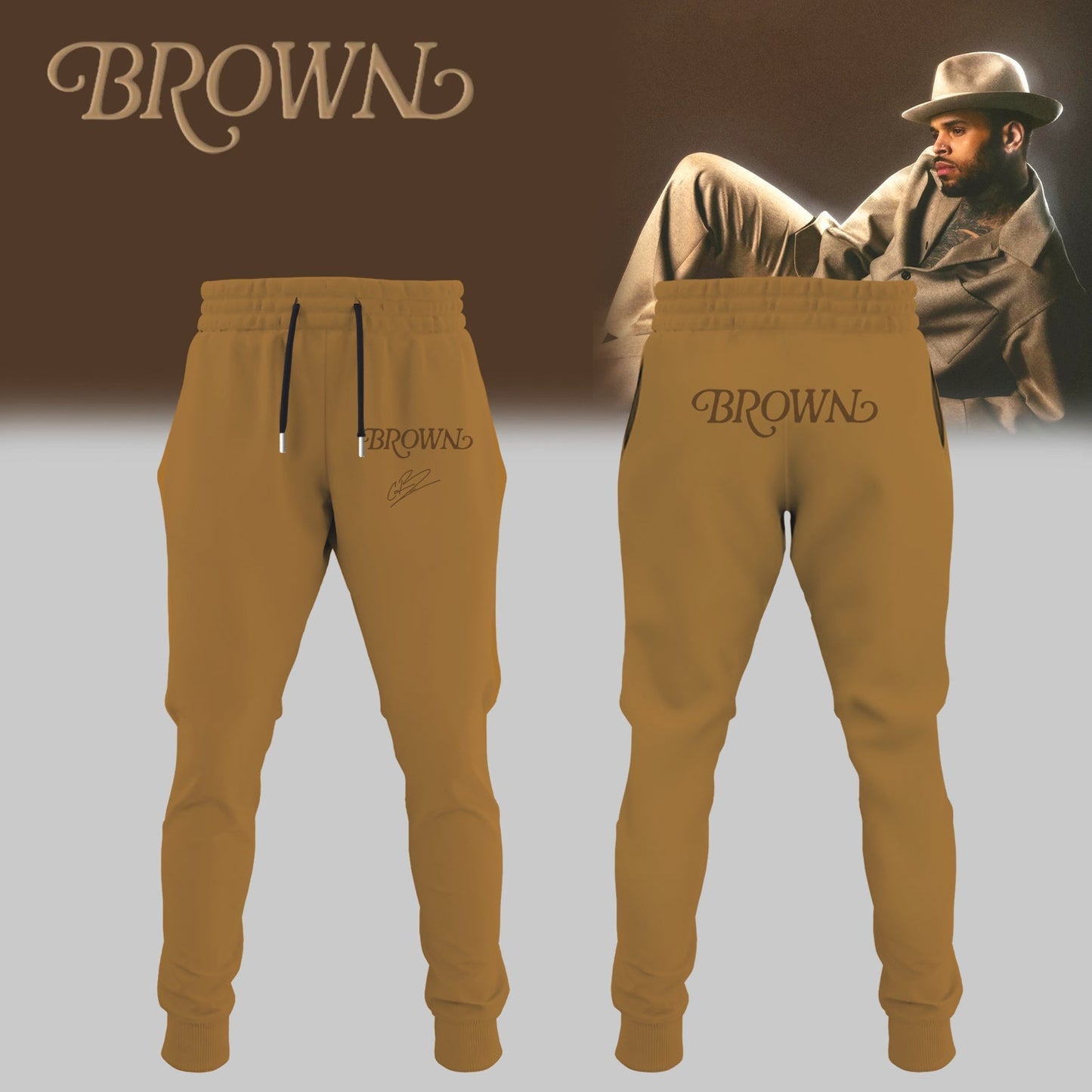 _.CHRIS BROWN’S BROWN ALBUM Jersey