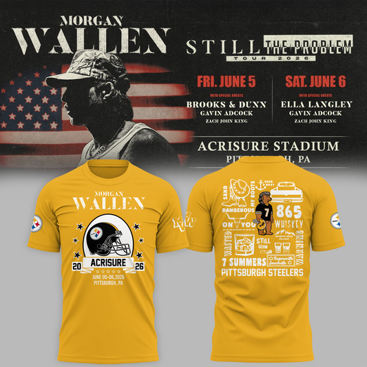 🔥 MW x Pittsburgh Stadium Tour 2026 Limited Edition T-Shirt