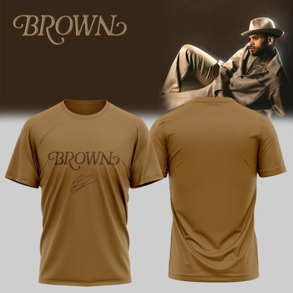_.CHRIS BROWN’S BROWN ALBUM TShirt