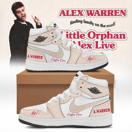 .Alex Warren’s “Little Orphan Alex” Tour Shoes