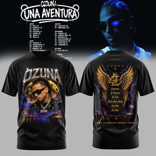 OZUNA – UNA AVENTURA WORLD TOUR COLLECTION T-SHIRT