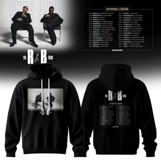 _ CHRIS BROWN x RAYMOND USHER – R&B TOUR 2026 Collection Hoodie