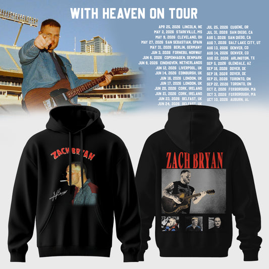 ZACH BRYAN 2026 TOUR MERCH HOODIE – LIMITED DROP 🔥