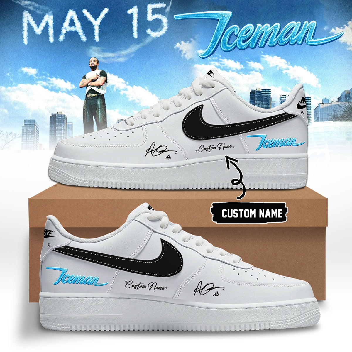 Drake Iceman Shoes 3