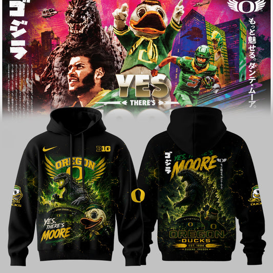 _ Oregon Ducks x Godzilla Edition Hoodie