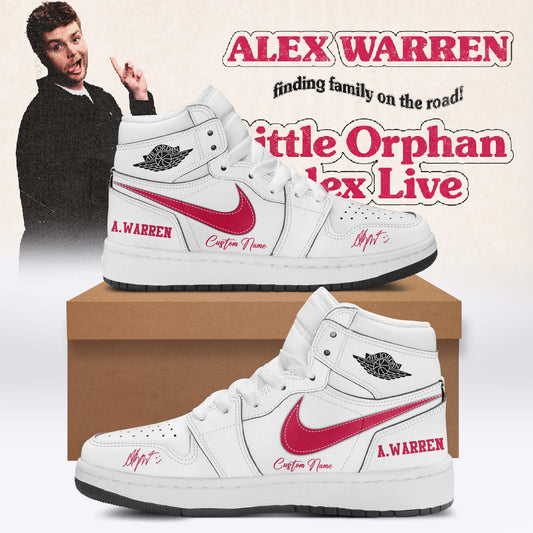 .Alex Warren’s “Little Orphan Alex” Tour Shoes