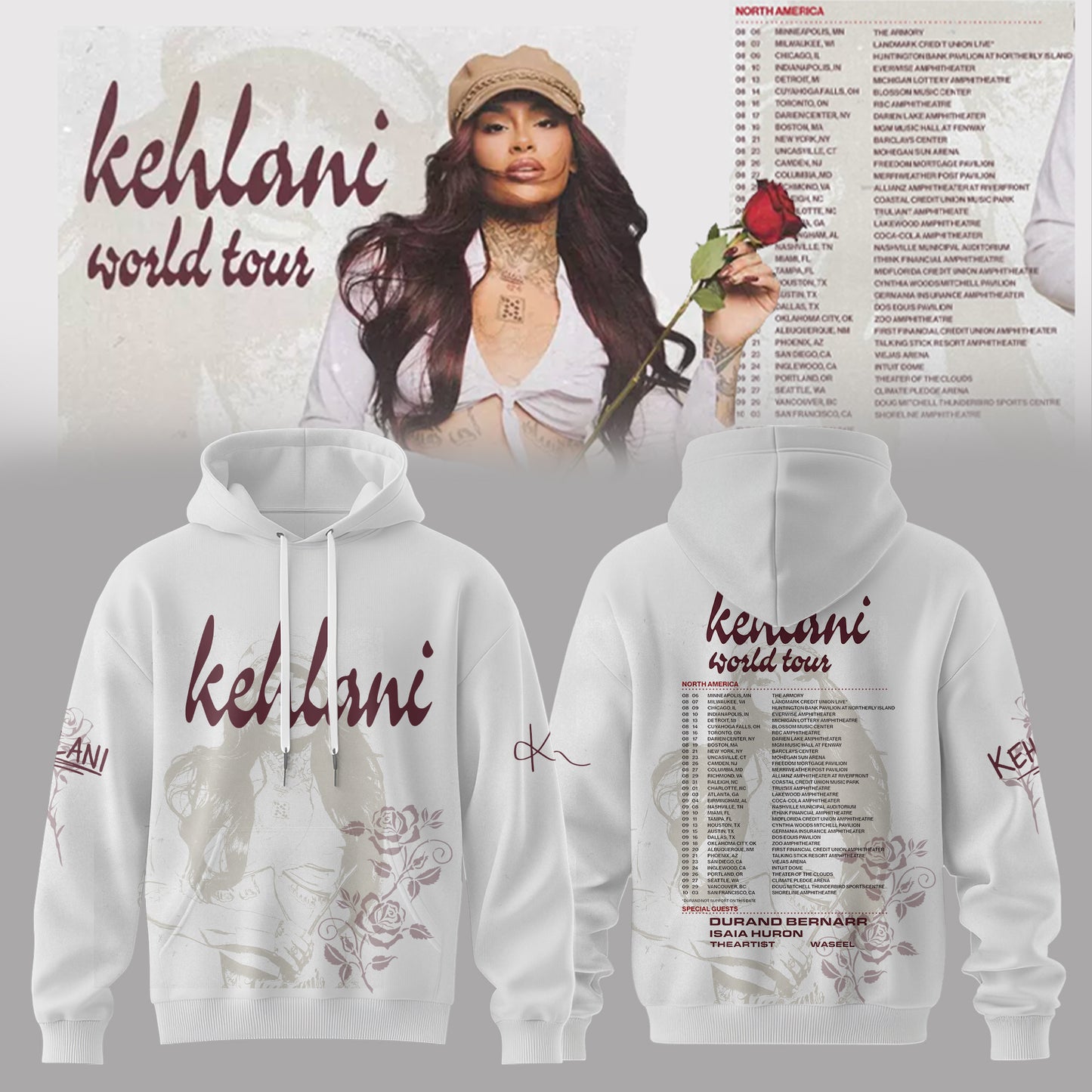 THE KEHLANI WORLD TOUR: North America Hoodie