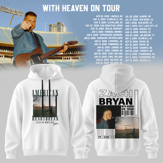 ZACH BRYAN 2026 TOUR MERCH HOODIE – LIMITED DROP 🔥