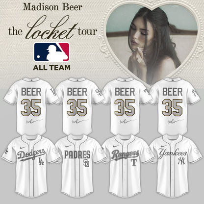 .Baseball US x Madison Beer The Locket Tour Jersey